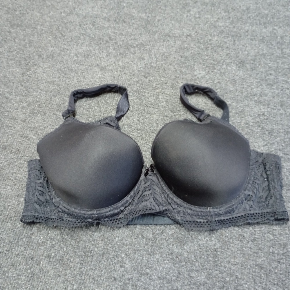 Paramour by Felina Bra Women 36C Black Carol Full Figure Nursing 905002